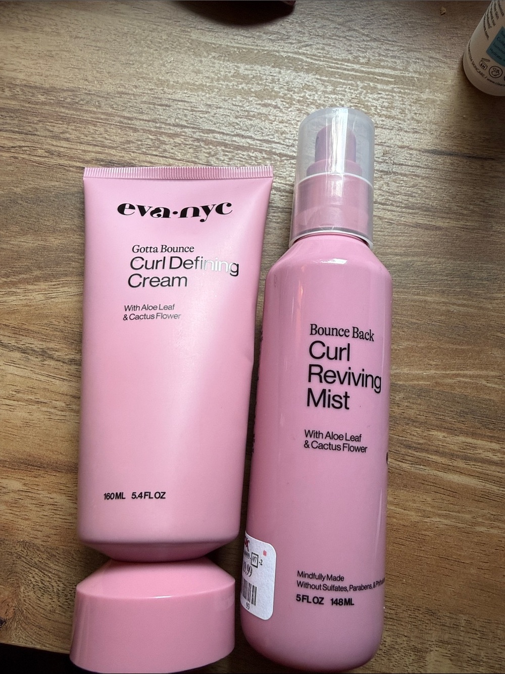 Eva NYC Curl Cream and Revival Mist